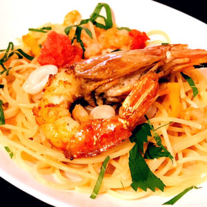 明太子クリームパスタ800円
